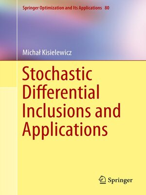 cover image of Stochastic Differential Inclusions and Applications